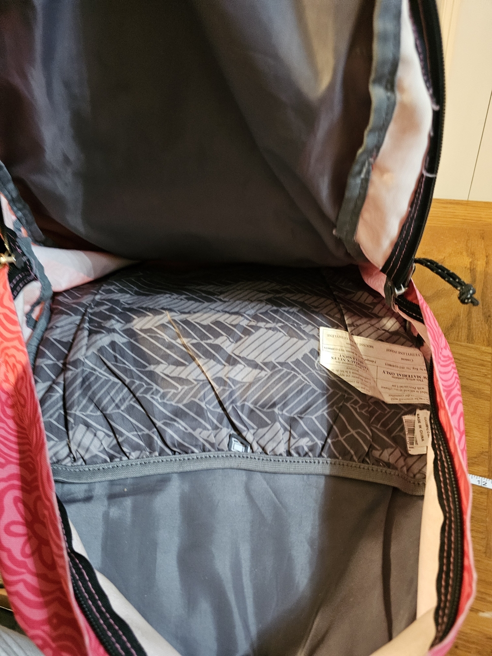 Columbia Pink Patterned Backpack - - Picture 14 of 14